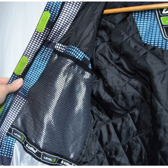 Killtec Level 3 Ski Jacket Breathable Waterproof Windproof Hooded Size Youth 14 - Picture 10 of 14